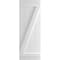 Ekena Millwork True Fit PVC Four Board Joined Board-n-Batten Shutters w/Z-Bar, White , 21 1/2W x 80H, PR TFP102BBF21X080WH - alternate 5